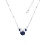Disney Couture Kingdom - Minnie Mouse - December Birthstone Necklace Silver