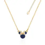 Disney Couture Kingdom - Minnie Mouse - December Birthstone Necklace Yellow Gold