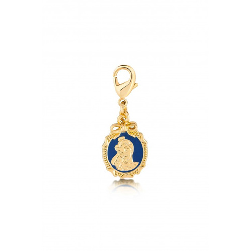 Disney Couture Kingdom - Beauty And The Beast - Belle Necklace Charm Yellow Gold