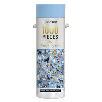 Diesel & Dutch Wall Puzzle 1000pc - Dapper Dogs