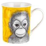 Dots By Donna Mug - Ollie the Orangutan