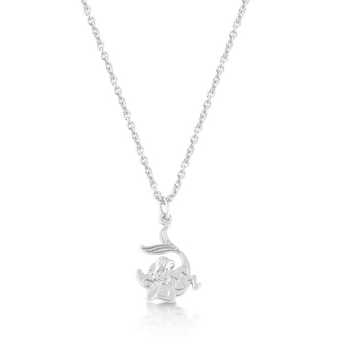 Disney Couture Kingdom - The Little Mermaid - Ariel Necklace White Gold