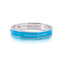 Disney Couture Kingdom Junior - Frozen - Olaf I Like Warm Hugs Bangle White Gold