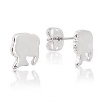 Disney Couture Kingdom - Frozen - Anna Stud Earrings White Gold