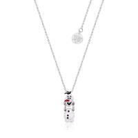 Disney Couture Kingdom - Frozen 2 - Olaf Movable Necklace White Gold