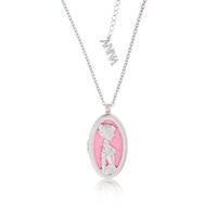 Disney Couture Kingdom - Frozen - Anna Cameo Necklace White Gold