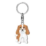 I Love My Cavalier Keyring