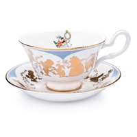 English Ladies Alice in Wonderland - White Rabbit - Cup And Saucer