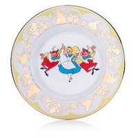English Ladies Alice in Wonderland - Tweedledee and Tweedledum - 15cm Plate