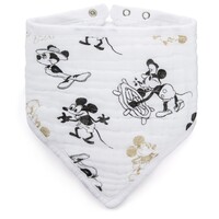 aden & anais Disney Limited Edition Bandana Bib - Mickey's 90th Classic Metallic