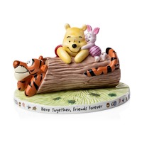 English Ladies Winnie The Pooh - Here Together Friends Forever - Figurine