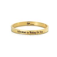 Disney Couture Kingdom Junior - Beauty And The Beast - Princess Belle Adventure Is Waiting For You Bangle Yellow Gold