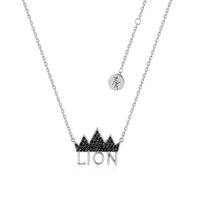Disney Couture Kingdom - The Lion King - Crown Necklace White Gold
