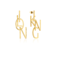 Disney Couture Kingdom - The Lion King Earrings Yellow Gold