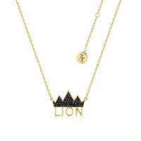 Disney Couture Kingdom - The Lion King - Crown Necklace Yellow Gold