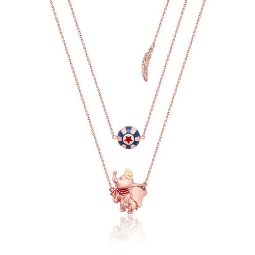 Disney Couture Kingdom - Dumbo - Circus Ball Necklace Rose Gold