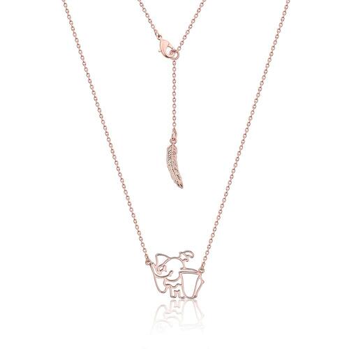 Disney Couture Kingdom - Dumbo - Outline Necklace Rose Gold