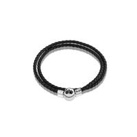 Disney Couture Kingdom - Nightmare Before Christmas - Jack Skellington Leather Bracelet 2-in-1 Necklace