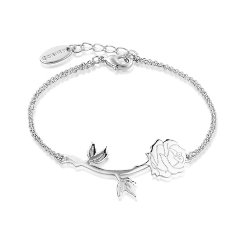 Disney Couture - Beauty and the Beast - Rose Bracelet White Gold