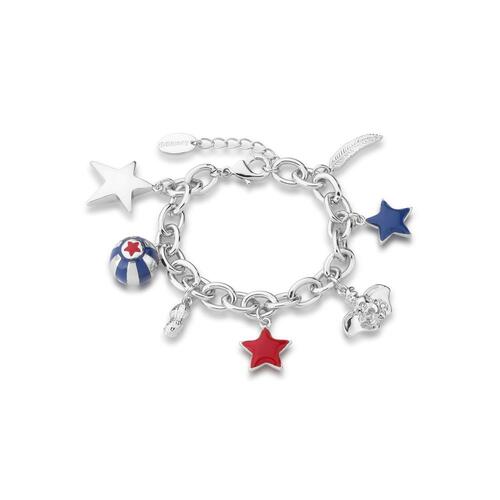 Disney Couture Kingdom - Dumbo - Circus Charm Bracelet White Gold