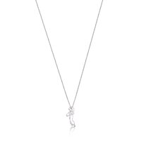 Disney Couture Kingdom Junior - Aladdin - Princess Jasmine Outline Necklace