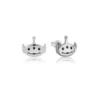 Disney Couture Kingdom - Toy Story - Alien Stud Earrings White Gold
