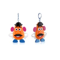 Disney Couture Kingdom - Toy Story - Mr. Potato Head Earrings White Gold