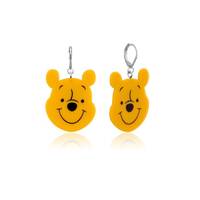 Disney Couture Kingdom - Winnie the Pooh - Oh Bother Drop Earrings White Gold