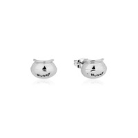 Disney Couture Kingdom - Winnie The Pooh - Hunny Pot Stud Earrings White Gold