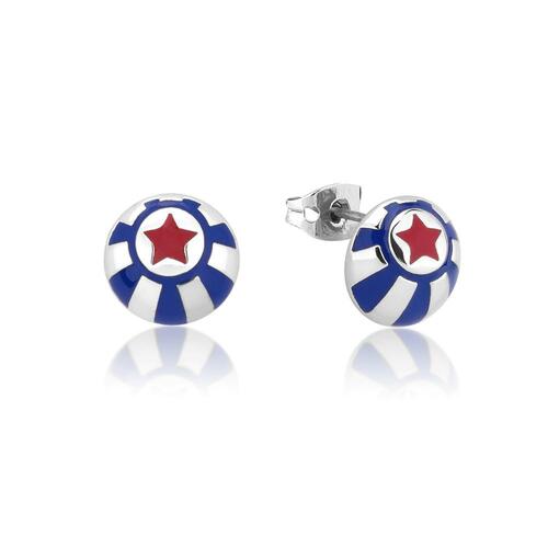 Disney Couture Kingdom - Dumbo - Circus Ball Stud Earrings White Gold