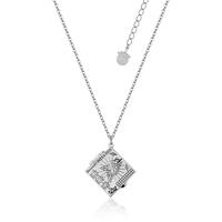 Disney Couture Kingdom - Toy Story - Pizza Planet Box Necklace White Gold