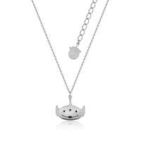 Disney Couture Kingdom - Toy Story - Alien Necklace White Gold
