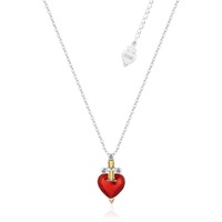 Disney Couture Kingdom - Snow White And The Seven Dwarfs - Heart Dagger Necklace Silver