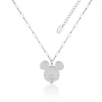 Disney Couture Kingdom - Mickey Mouse - Classic Face Necklace Silver