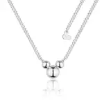 Disney Couture Kingdom - Mickey Mouse - Curb Chain Necklace Silver