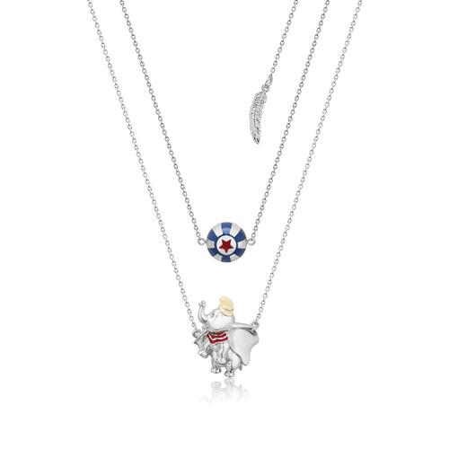 Disney Couture Kingdom - Dumbo - Circus Ball Necklace White Gold
