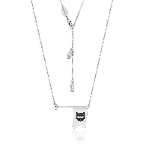 Disney Couture Kingdom - Dumbo - Flag Necklace White Gold