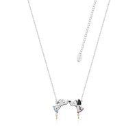 Disney Couture Kingdom - 101 Dalmatians - Pongo & Perdita Necklace White Gold