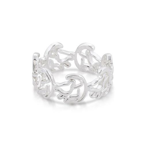 Disney Couture Kingdom - The Lion King - Simba Ring White Gold Small