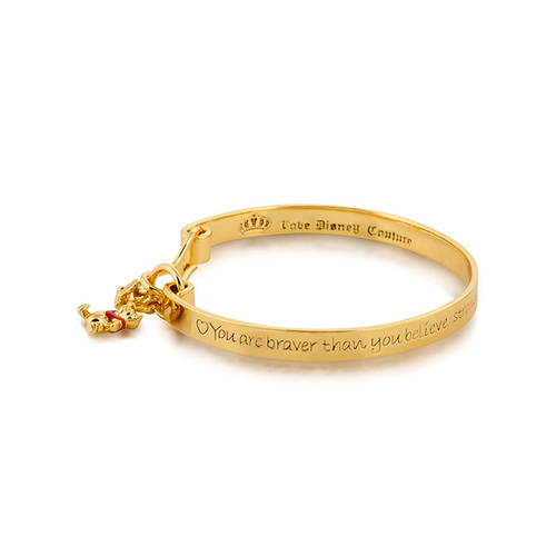 Disney Couture Kingdom - Winnie the Pooh - Charm Bangle Yellow Gold