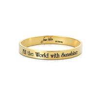 Disney Couture Kingdom - Snow White And The Seven Dwarfs - Fill The World With Sunshine Bangle Yellow Gold