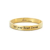 Disney Couture Kingdom - Sleeping Beauty - Princess Aurora To Let Your Heart Dream Bangle Yellow Gold
