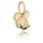 Disney Couture Kingdom - Mickey Mouse - 3D Head Charm Yellow Gold