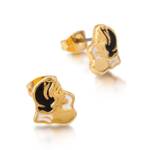 Disney Couture Kingdom - Snow White and the Seven Dwarfs - Snow White Stud Earrings Yellow Gold