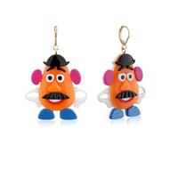 Disney Couture Kingdom - Toy Story - Mr. Potato Head Earrings Yellow Gold