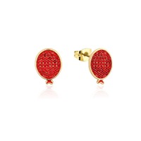 Disney Couture Kingdom - Winnie The Pooh - Balloon Stud Earrings Yellow Gold