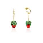 Disney Couture Kingdom - Snow White and the Seven Dwarfs - Evil Queen Apple Earrings Yellow Gold