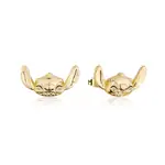 Couture Kingdom - Disney - Lilo & Stitch Smile Stud Earrings Yellow Gold