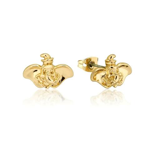 Disney Couture Kingdom - Dumbo - Stud Earrings Yellow Gold