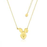 Disney Couture Kingdom - Winnie the Pooh - Piglet Necklace Yellow Gold